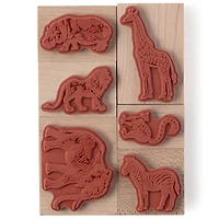 African Animals Wood Stamp Set by Recollections™