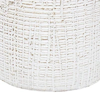 White Terracotta Coastal Style Vase