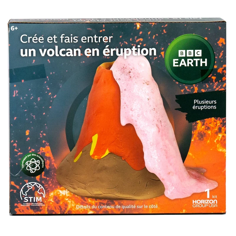 BBC Earth Build & Erupt Volcano