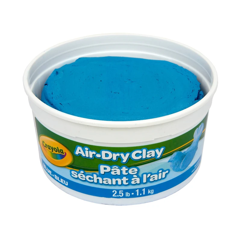 Crayola® 2.5lb. Blue Air Dry Clay Tub
