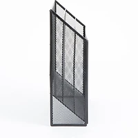 Mind Reader 3-Tier Vertical Mesh Wall File Holder