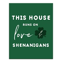 Love and Shenanigans 11" x 14" Canvas Wall Art
