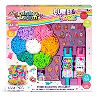 Rainbow Loom® Cute & Sweet™ Rubber Band Charm Bracelet Kit