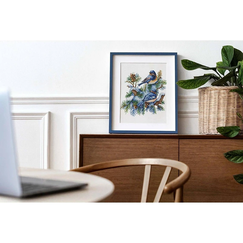 Luca-S The Birds-Winter Counted Cross-Stitch Kit