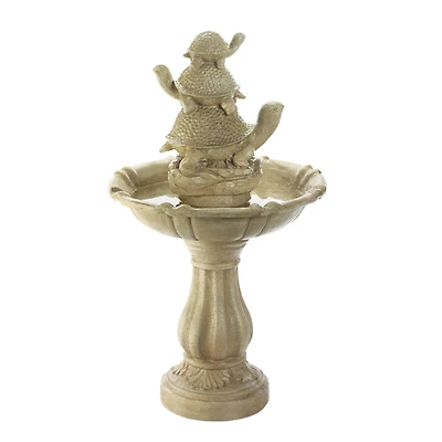 37.5" Turtle Trio Garden Fountain