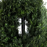 7ft. UV-Resistant Double Pond Cypress Spiral Topiary