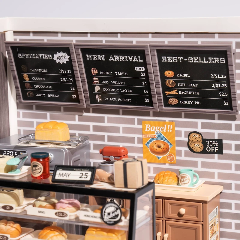 Rolife® Super Creator Golden Wheat Bakery