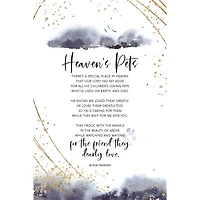 Heaven's Pets by Ron Tranmer Plaque