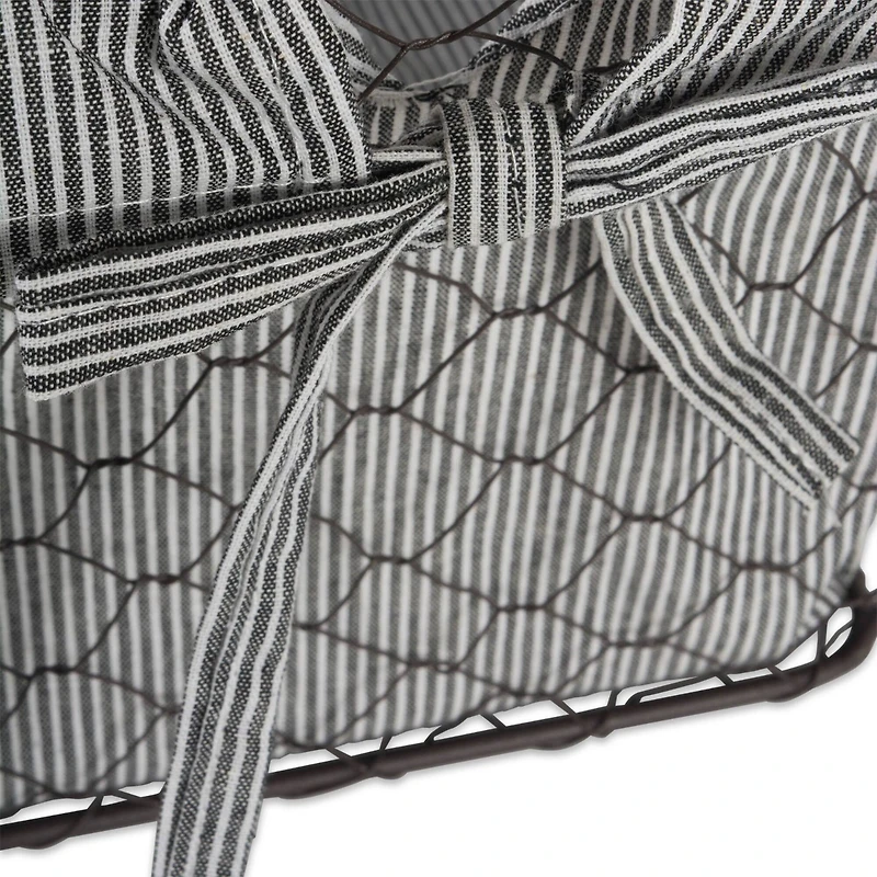 DII® Gray Chicken Wire Egg Basket