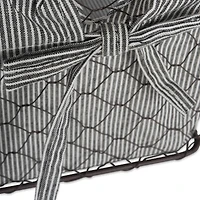 DII® Gray Chicken Wire Egg Basket