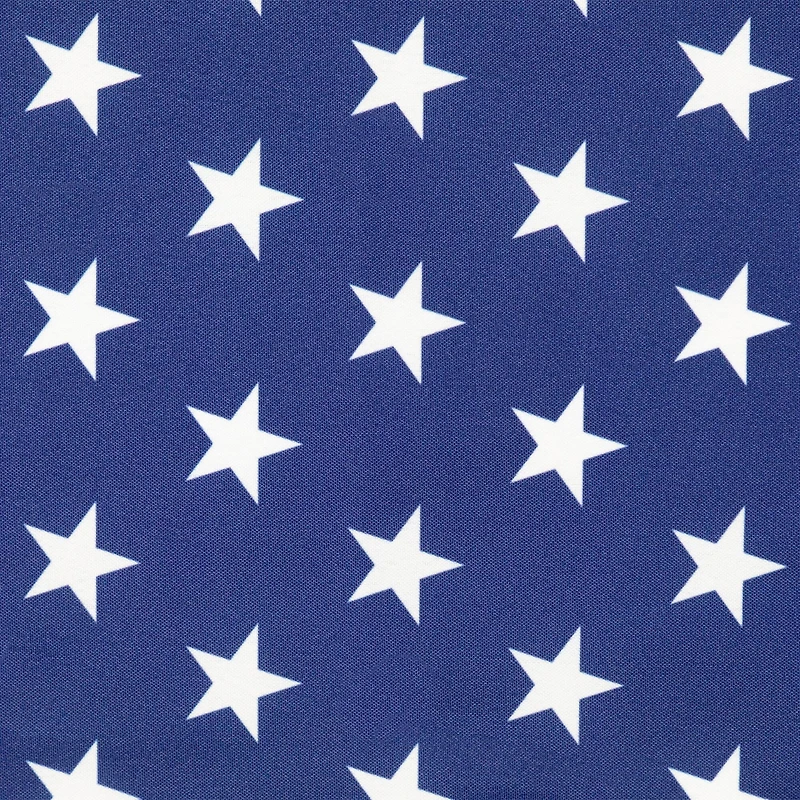 72" Blue & White Stars Patriotic Table Runner