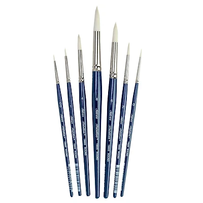 Silver Brush Limited Bristlon Short Handle Round Brushes Set