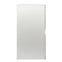 Household Essentials 30" Scandi White Finish Laundry Sorter Cabinet