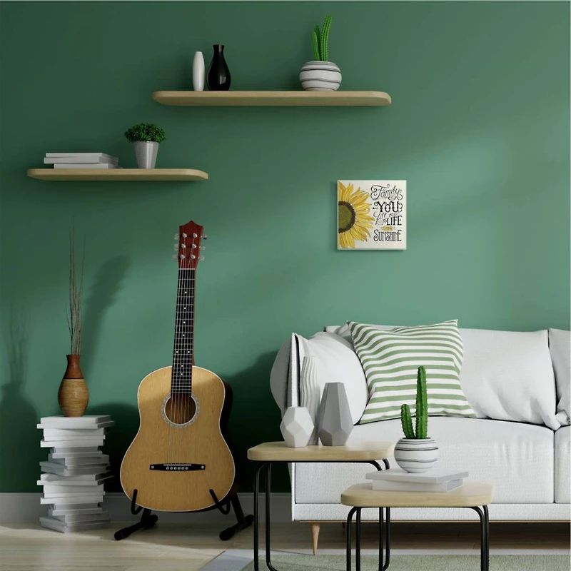 Stupell Industries You Fill My Life with Sunshine Wooden Wall Plaque