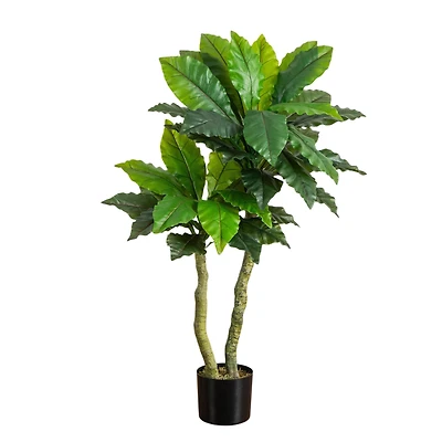 4ft. UV Resistant Artificial Bird Nest Fern Tree (Indoor/Outdoor)