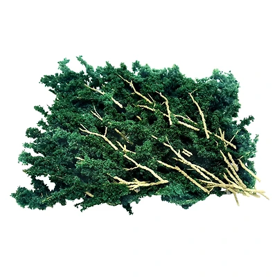 JTT Scenery Products Mini Dark Green Wire Foliage Branches, 60ct.