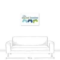 Little Squad Leader 30" x 20" Canvas Wall Art