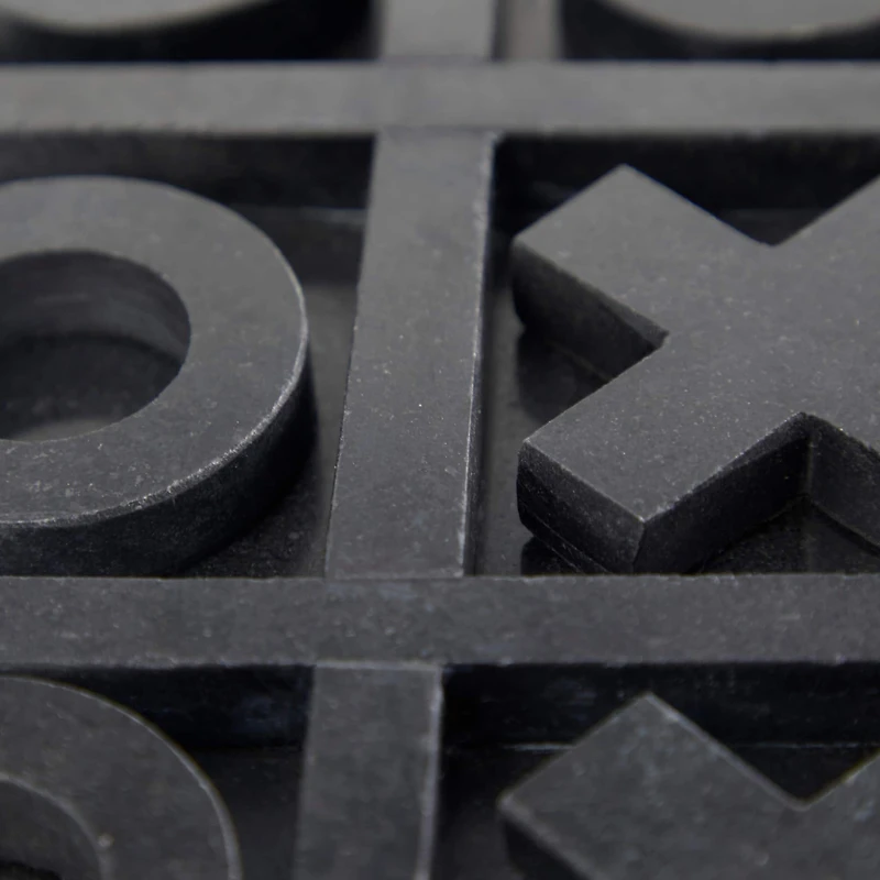 Marble Tic Tac Toe Game Set