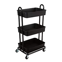 Organize It All 3-Tier Rolling Multifunctional Storage Cart