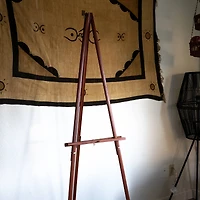 Art Alternatives Stained Wood Display Easel