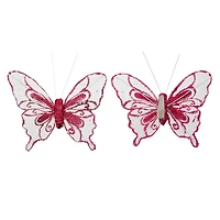 Glitter Butterfly Embellishments