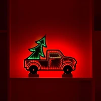 16" Holiday Pickup Truck Ekko Light Display