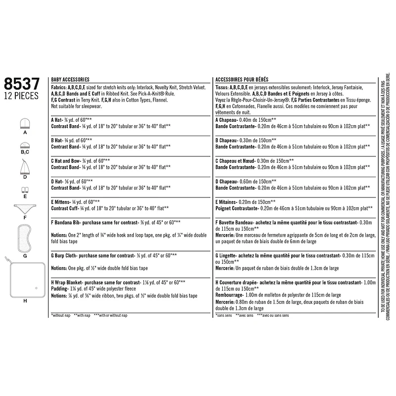Simplicity® Patterns CS8537 (One Size)