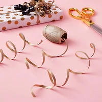 66ft. Glitter Gold Ribbon Keg By Celebrate It™