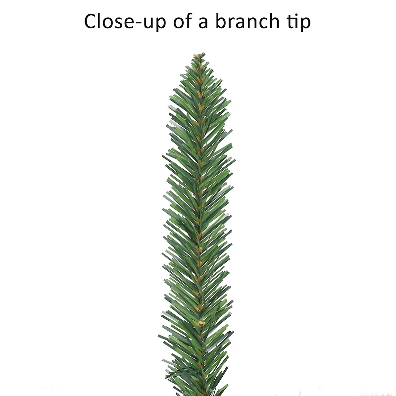 7ft. Unlit Carson Artificial Pine Christmas Tree