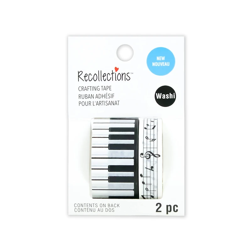 Piano Crafting Washi Tape Set by Recollections™
