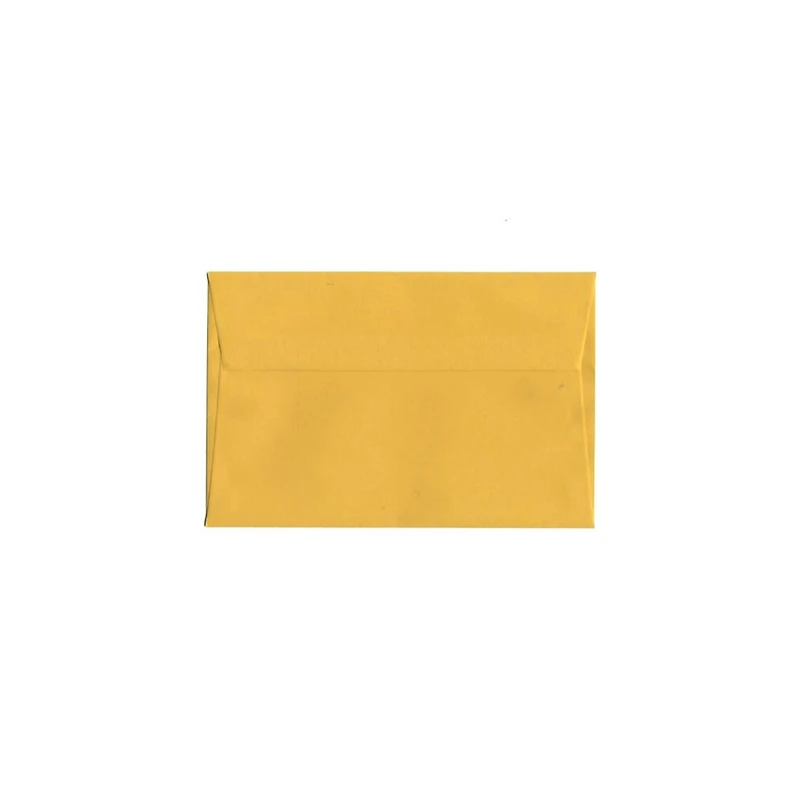 JAM Paper 6" x 9" Sunflower Yellow Paper Booklet Envelopes, 25ct.