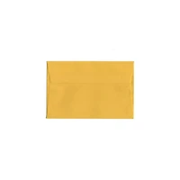 JAM Paper 6" x 9" Sunflower Yellow Paper Booklet Envelopes, 25ct.