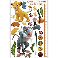 RoomMates Disney® The Lion King Rafiki Peel & Stick Growth Chart Decal