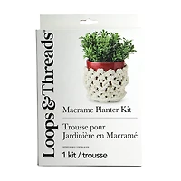 Macramé Planter Kit by Loops & Threads®