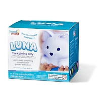 hand2mind Luna the Calming Kitty™ Breathing Buddy & Nightlight