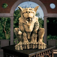 Design Toscano 13" Leo the Laughing Gargoyle Statue