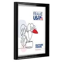 Frame USA Metal I Black Single Image Picture Frame