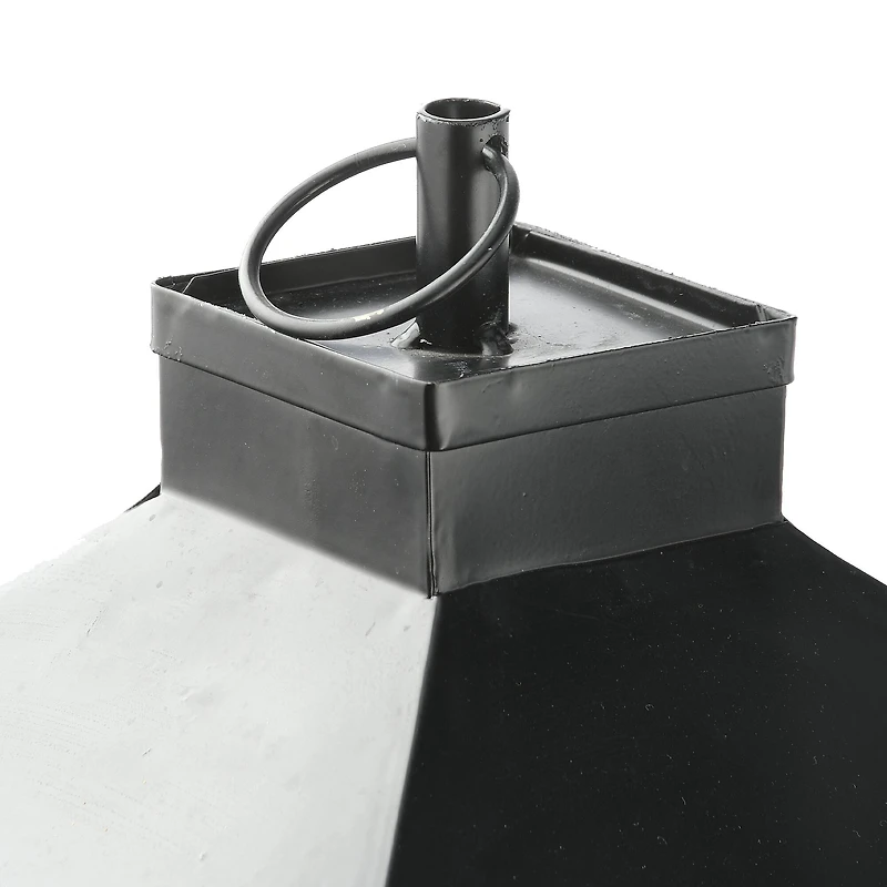 16" Black Halloween Bats Lantern