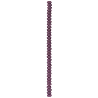 Purple Faceted Acrylic Rondel Beads, 8mm by Bead Landing™