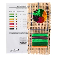 Wonderart® Latch Hook Kit, Small Butterfly