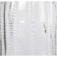 Hello Honey Tea Embossed Glass Jar with Metal Lid