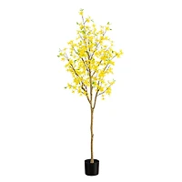 6ft. Artificial Forsythia Tree