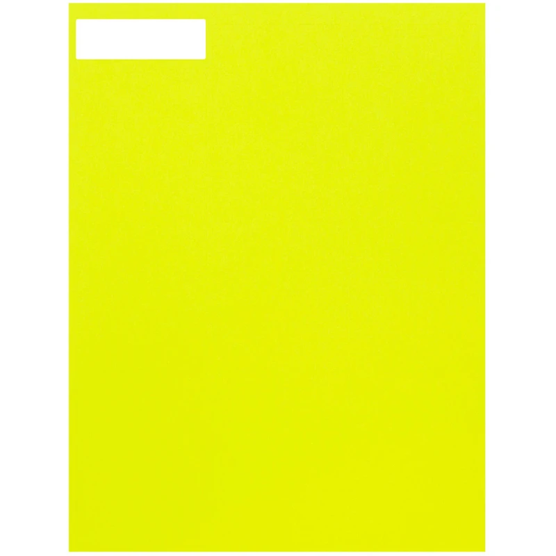JAM Paper Neon Yellow Mailing Address Label Combo Set