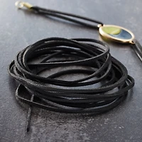 3mm Black Sueded Cording by Bead Landing™