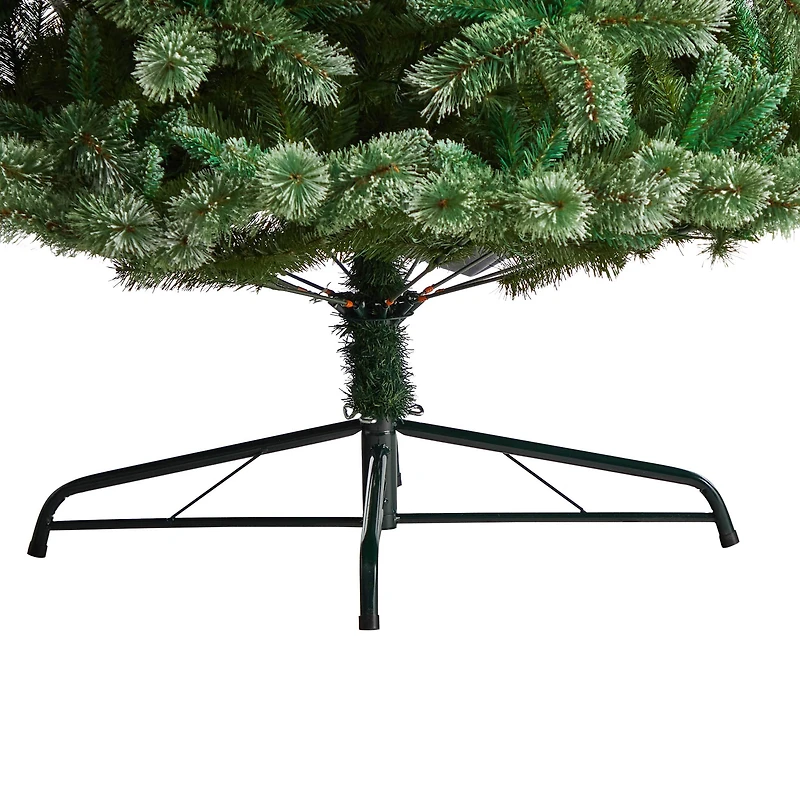 10ft. Unlit Wisconsin Slim Snow Tip Pine Artificial Christmas Tree