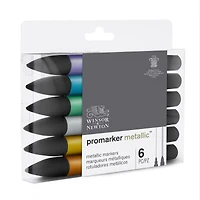 Winsor & Newton™ ProMarker Metallic™ Marker Set