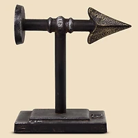 Metal Arrow Bookend Set