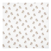 Delicate Floral Cotton Twill Napkin