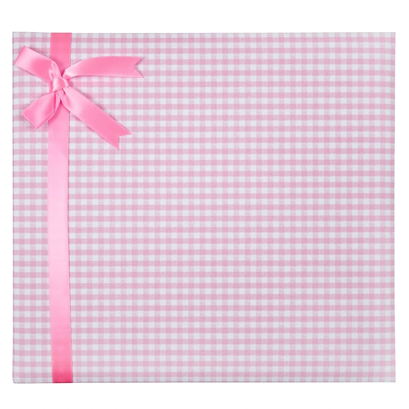 Pink Gingham Scrapbook Album by Recollections™