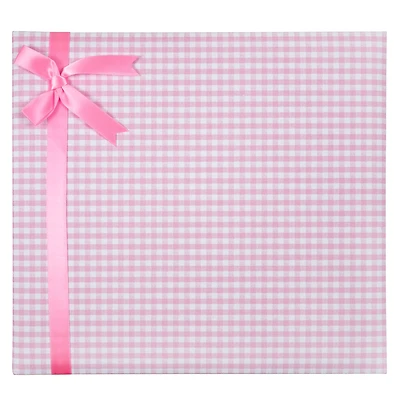 Pink Gingham Scrapbook Album by Recollections™
